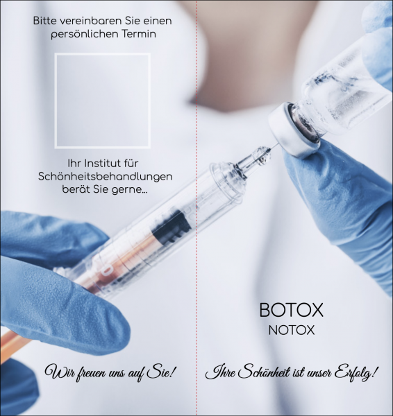 Werbeflyer für Bio B-Notox, 30 Stck.